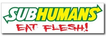 sticker-subhumans
