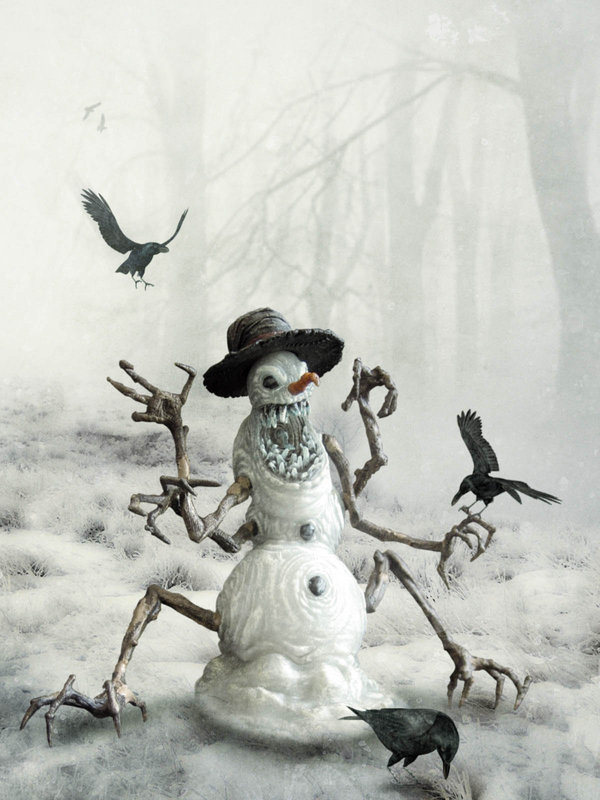 Snowman_by_restmlin