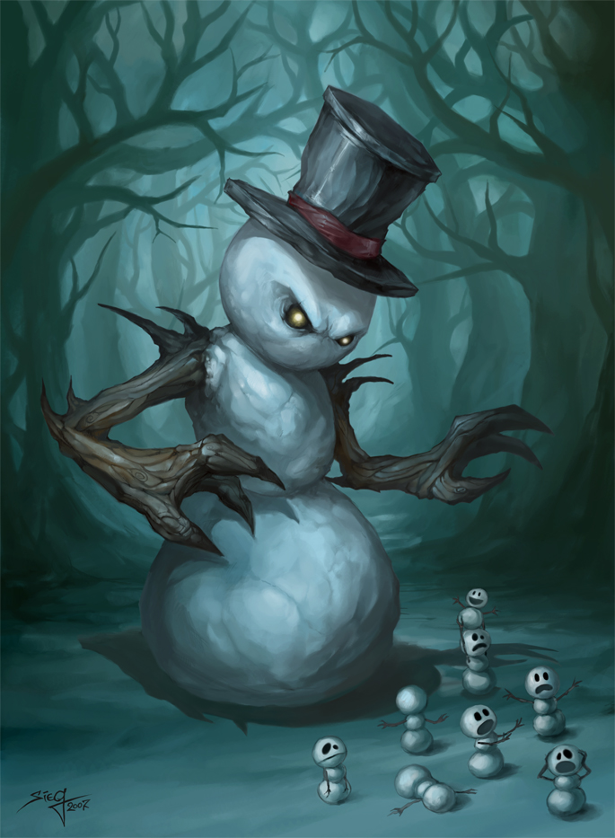 The_Evil_Snowman_by_Beloved_Creature